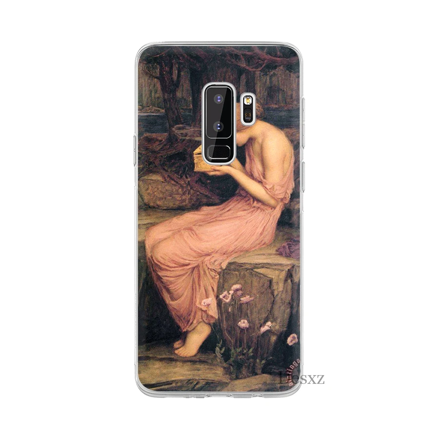Чехол для телефона Desxz Art Painting Samsung Galaxy Note 8 9 A10 A30 A40 A50 A70 M10 M20 M30 жесткий чехол |