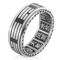 shi41 316 l stainless steel men 8mm rings vacuum plating no easy fade allergy free china style