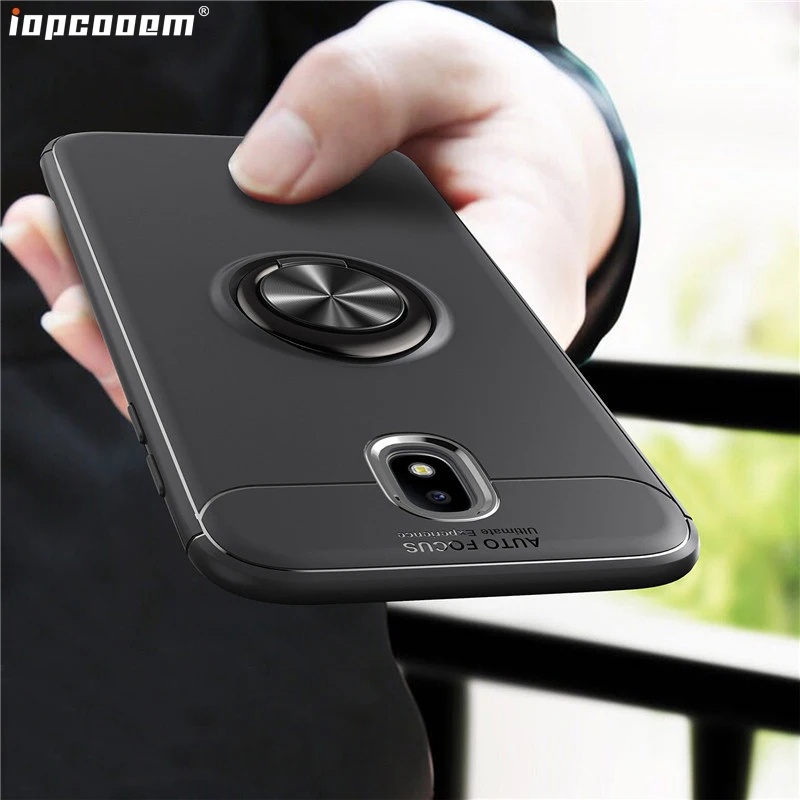 

For Samsung Galaxy J5 2017 Case Fashion business With finger ring Magnetism Holder Phone Back Cover For Galaxy J530 J5 Pro coque