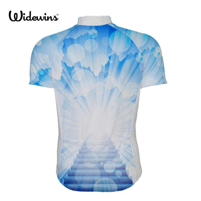 2017 Men Cycling Jersey Bike Short Sleeve T-Shirt Clothing Tops Sportwear Red/Blue 56741 | Спорт и развлечения