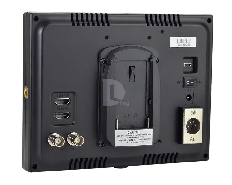 Новый FEELWORLD 7 дюймов ips 1024x600 ЖК дисплей поле Камера монитор Видоискатель HD HDMI SDI