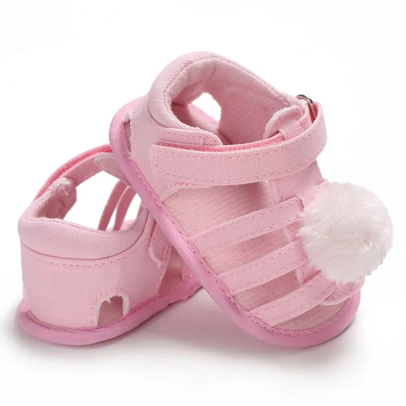 

Summer Princess First Walkers Baby Girls Shoes Flower Ball Print Soft Sole Prewalkes Kids Footwear Newborn 3styles Toddler Shoes