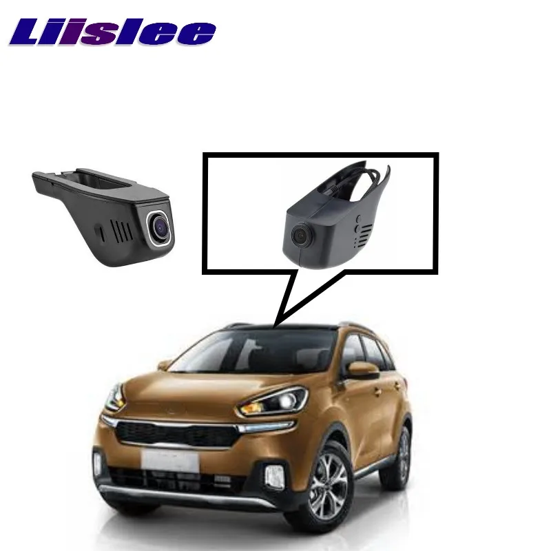 Liislee черный ящик автомобиля Wi Fi DVR тире Камера вождения видео Регистраторы для KIA