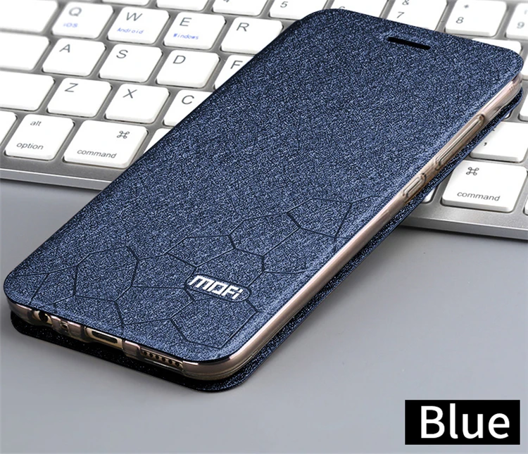 Для Xiaomi redmi note 5 pro чехол Роскошный силиконовый Флип кожаный MOFI чехол для Xiaomi redmi note 5 чехол металлический foundas