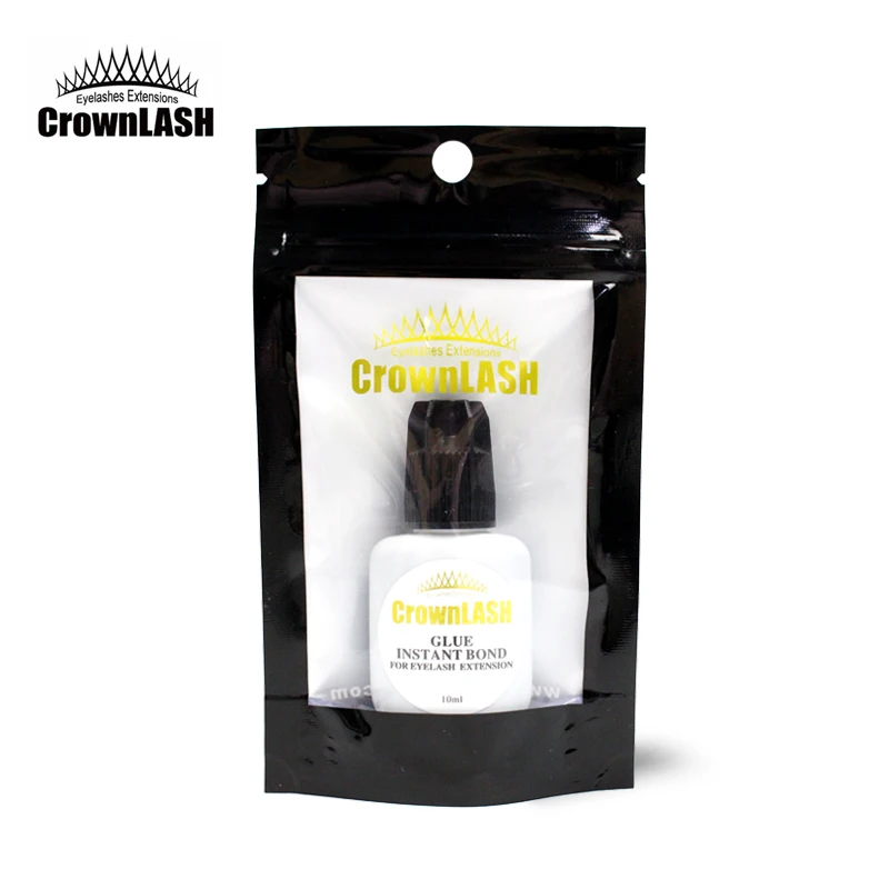 

CrownLash Instant Bond Glue 10ml Professional eyelash extension glue lash extension adhesive fast drying strong bonding glue
