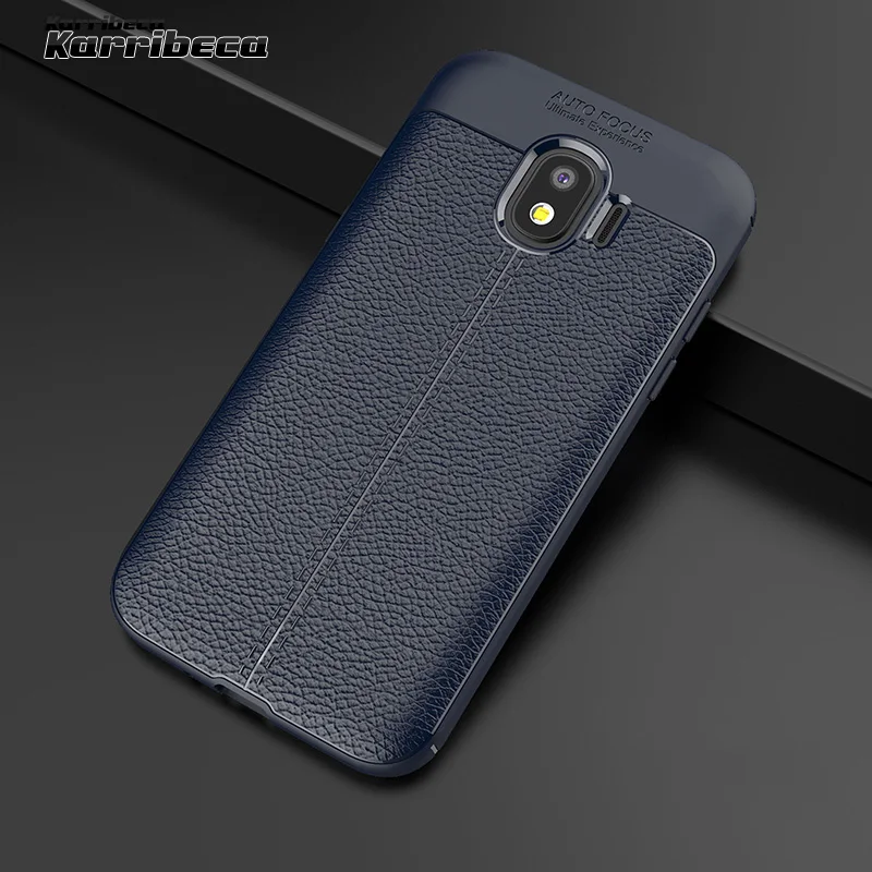 личи зерна узор кожаный кожа каучук силиконовый чехол на samsung galaxy j2 pro 2018 чехлы