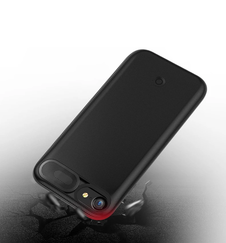 3000/4200 мАч Тонкий силиконовый чехол для зарядного устройства iPhone 7 8 6 s Plus внешний
