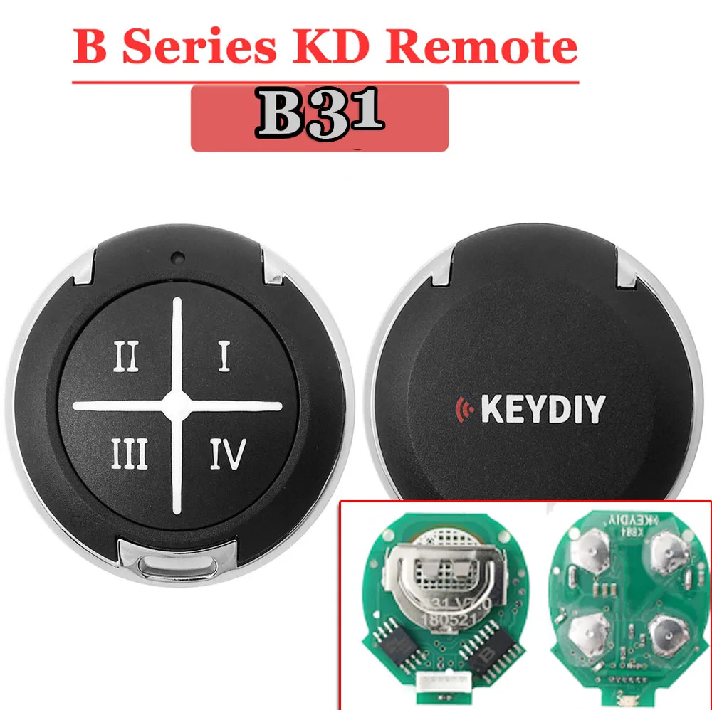 5 шт./лот) KEYDIY KD900 KD900+ URG200 KD-X2 ключевому серии B удаленного Управление B31 Авто двери гаража