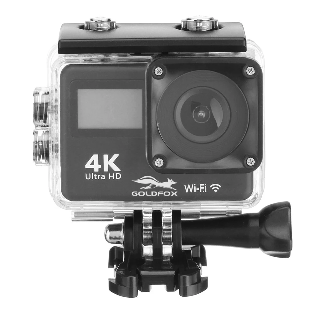 Цена Экшн-камера Ultra HD 4K Wifi 1080P спортивная Экшн-камера с дистанционным управлением DVR Go Водонепроницаемая профессиональная камера на велосипедны...
