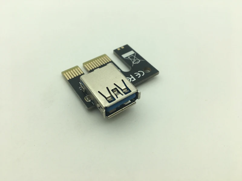 Riser Black VER 009C Высокое качество USB 3 0 PCI-Express 1X до 16X PCI-E расширитель Card для BTC Bitcoin Miner