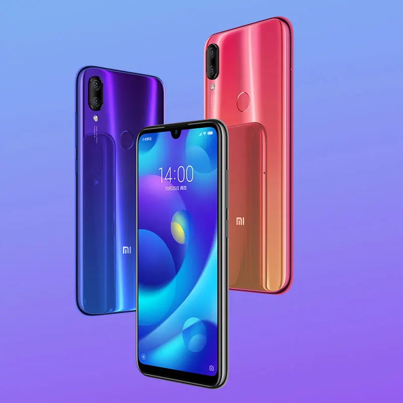 Глобальная версия Xiaomi Mi Play 4 Гб 64 5 84 ''FHD дисплей MTK Helio P35 Восьмиядерный AI Face 12MP