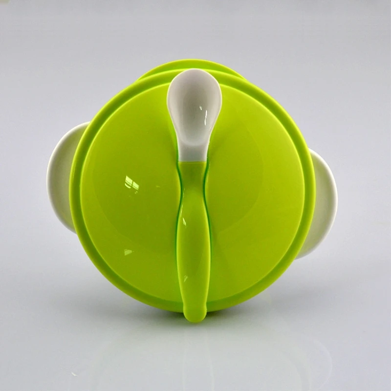 2 шт. Набор детских столовых приборов с ложкой|baby tableware|solid feedingkids bowl |