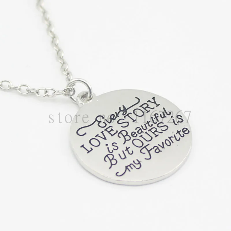 2016 новое поступление ручная печать каждая история любви прекрасна но наша