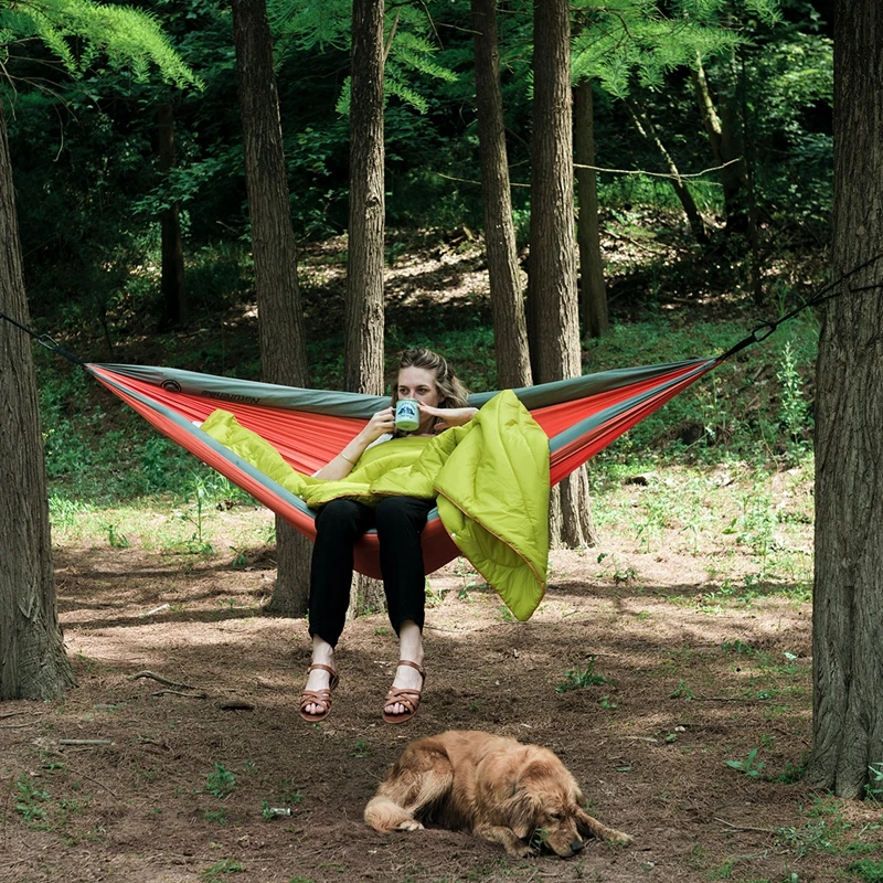 NatureHike открытый Крытый надувной трубчатый гамак спальный тент одиночный двойной