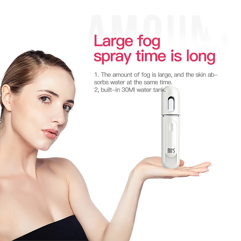 Мини USB Перезаряжаемый нано мистер увлажнитель охлаждающий туман мини для лица