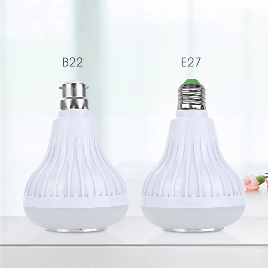E27 Bluetooth Music Led Lightbulb Colorful Stage Smart Remote Control Bulb | Электроника