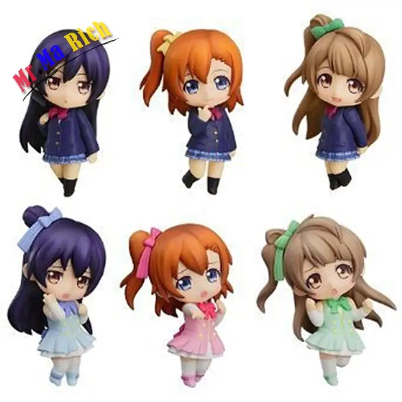 Аниме Love Live! Школьный идол проект Juguetes ПВХ Фигурки Brinquedos модель куклы детские