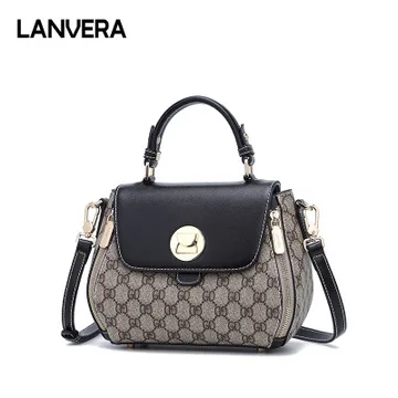 2019 новая женская сумка Европа и США Ретро седельная ПВХ через плечо полосатая с