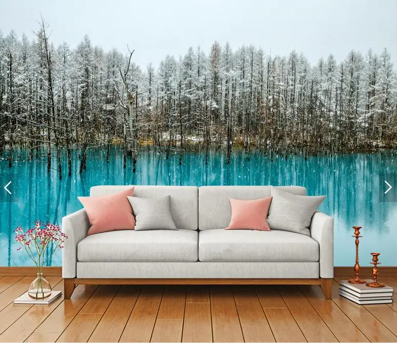 European Style Photo Wallpapers Mural for living Room Bedroom Sofa TV Background Wall papers Home Decor 3d Murals Landscape |