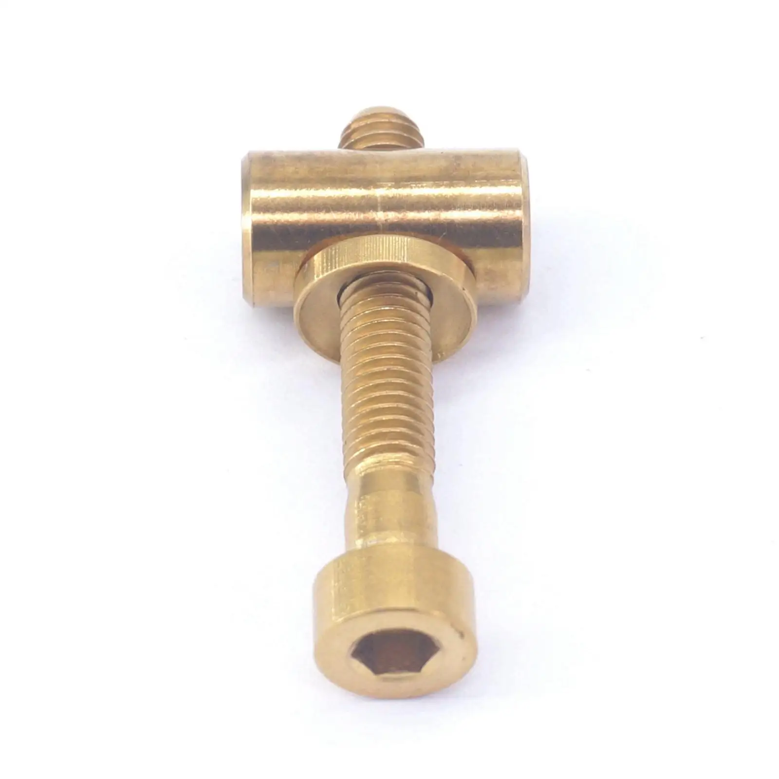 

M5x30mm Golden GR5 Titanium Alloy Screw Bolt & Washer & Barrel Nut For Bicycle Seat Post