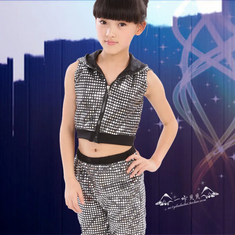 Платье для латиноамериканских танцев с пайетками девочек детское бальное платье