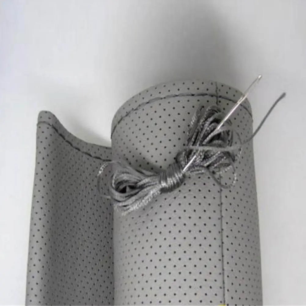 Чехол на руль автомобиля сделай сам оплетка из искусственной кожи серого цвета с