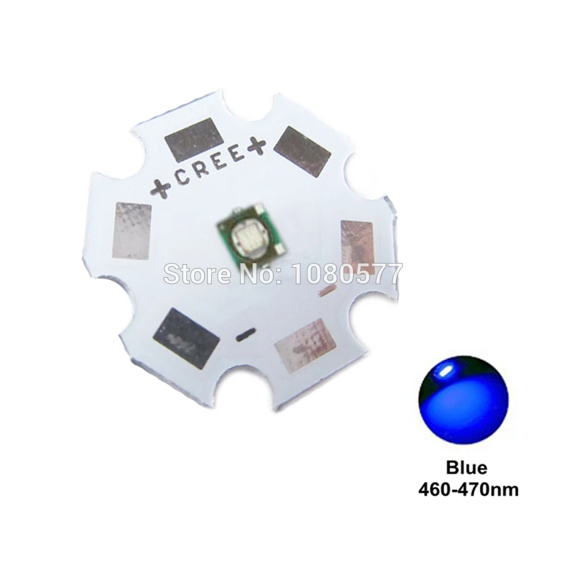 50 шт. CREE XPE XP E R3 LED 3 Вт Холодный белый Теплый красный зеленый синий УФ высокая