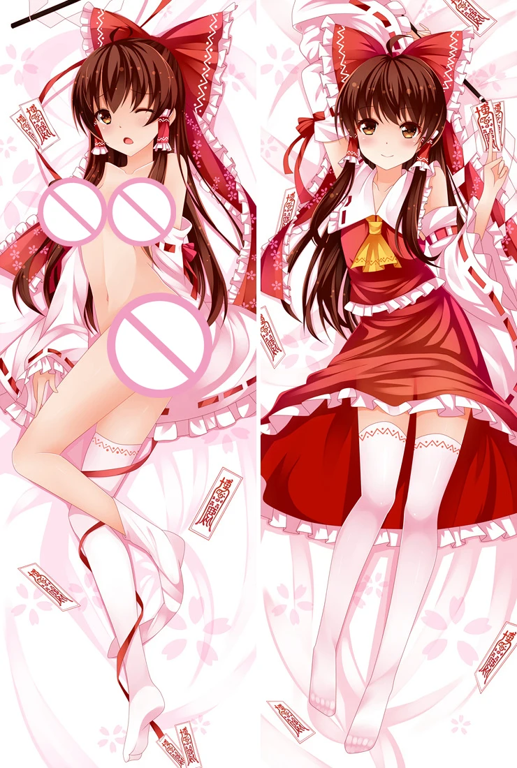 2017 August Anime TouHou Project Hakurei Reimu воплощение алого дьявола Подушка Dakimakura чехол Чехол для