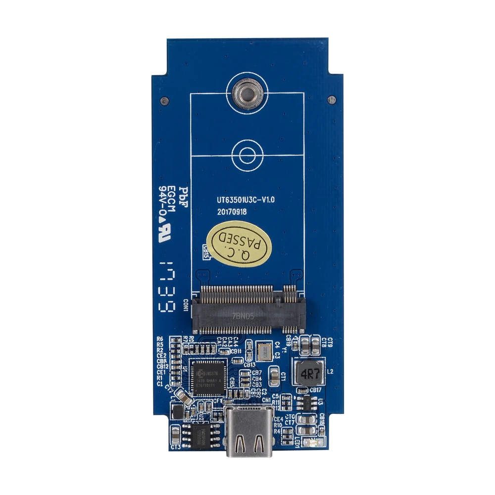 Uneatop UT63101U3C M.2 NGFF USB3.1 Type C SSD алюминиевого сплава B + M ключ HDD внешний корпус|ssd drive case|hdd