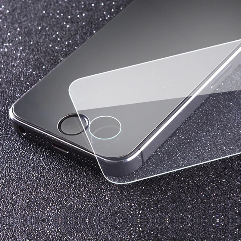 Защитное стекло 9D с защитой от отпечатков пальцев для iPhone 6 защита экрана 7 8 s Plus 4 5