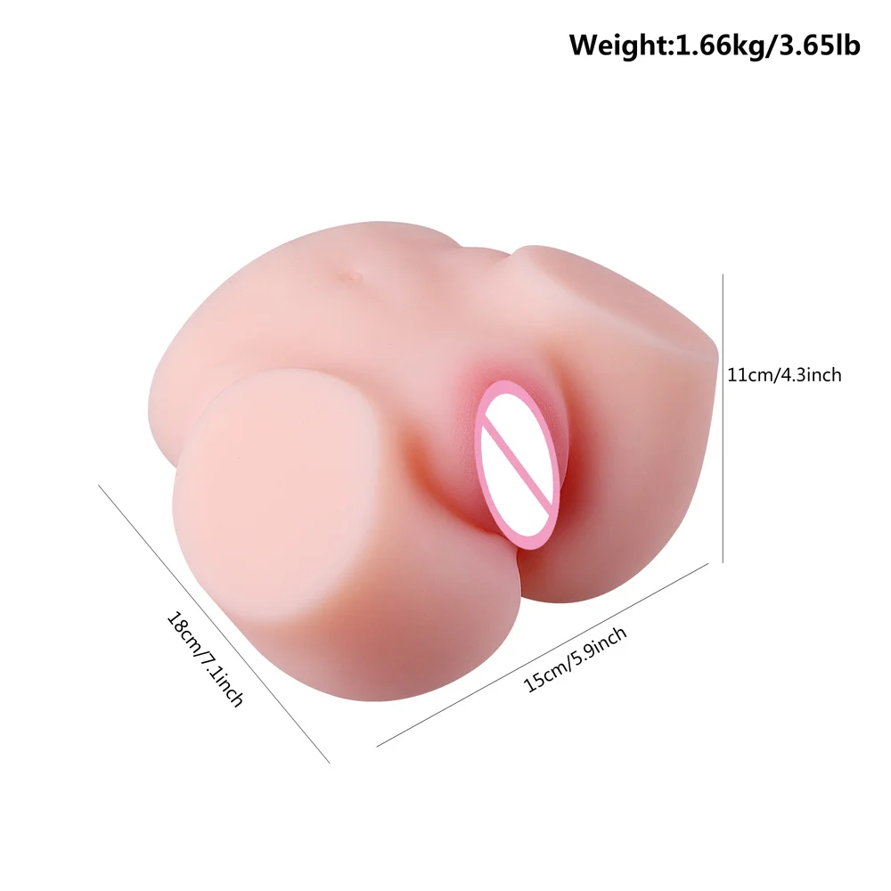 3D Реалистичная подделка Мужской мастурбатор в форме попки реальные влагалище и