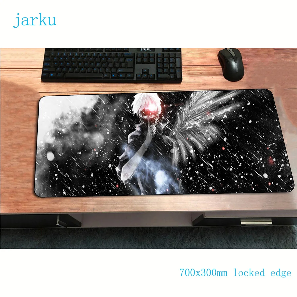

Takyo Ghoul mouse pad Boy Gift 700x300mm gaming mousepad gamer mouse mat xl keyboard computer padmouse laptop play mat