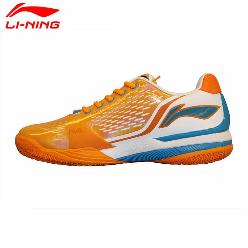 Li Ning Профессиональная теннисная обувь для мужчин амортизирующие дышащие