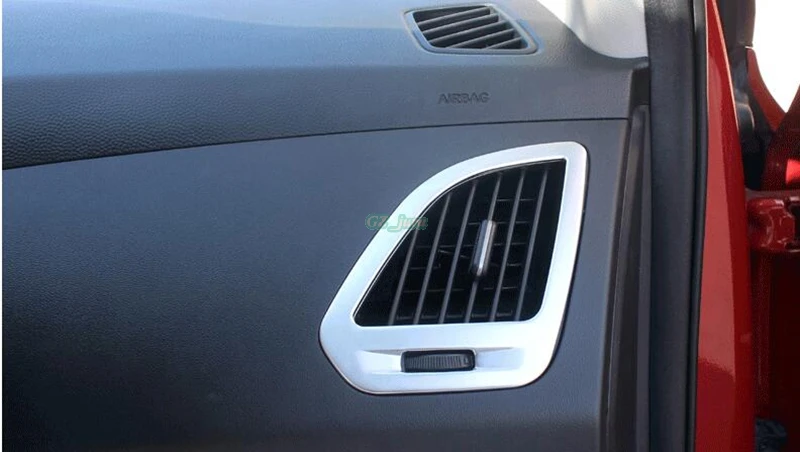 2 шт./компл. стайлинга автомобилей ABS Хромированная Автомобильная внутренняя