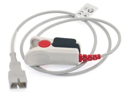 Compatible New Mindray 512F Oxygen Probe Adult finger clip spo2 sensor 7pin PM7000/9000 MEC1000/T5/T8 with 1year warranty |
