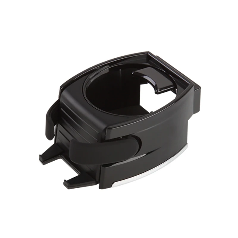 Черный Для Audi A3 A4 B6 B8 B5 B7 A6 C5 C6 C7 80 A5 Q7 Q5 TT 100 A1 Q3 A8 A7 A2 S3 8P 8L 8VR8 S4 Q2 Sline C4 4F автомобиля ABS подстаканник - Название цвета: Черный