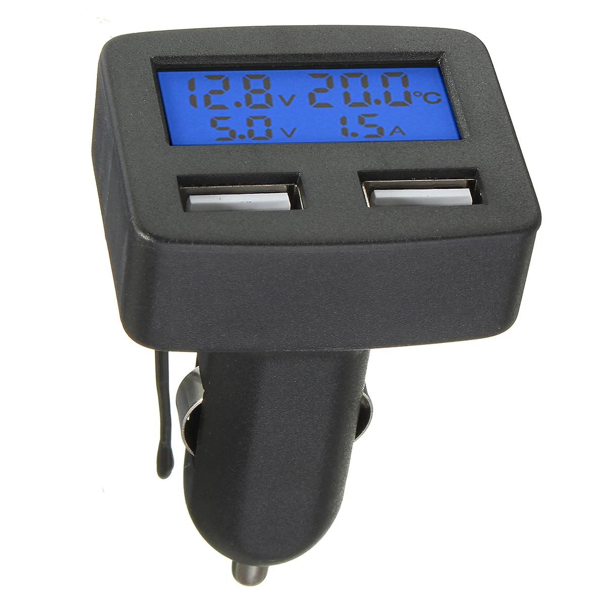 12V 24V Универсальный двойной USB интерфейс Автомобильное зарядное устройство