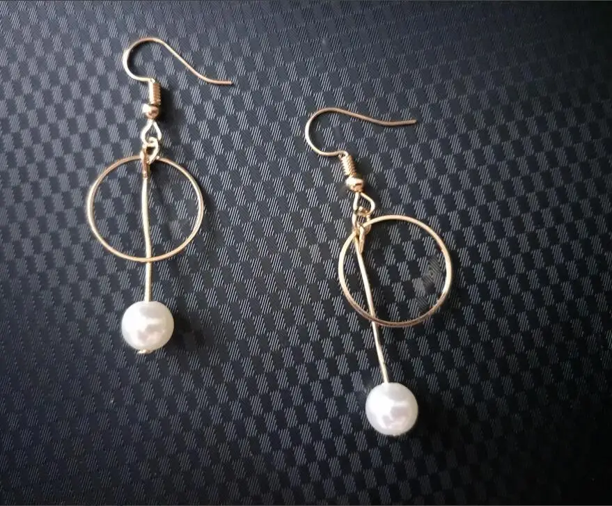 Ed 0698 звезды с датой Японии и Южной Кореи красные серьги Гонконг такой же