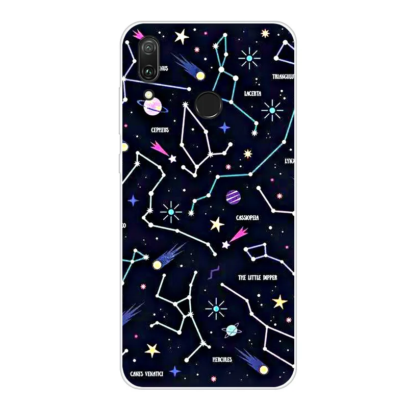 P20 Для huawei Y7 чехол Y7 Prime силиконовый чехол мягкий чехол для телефона для huawei Y7 y-7 Y7Prime Y7 Prime чехол Funda - Цвет: P20