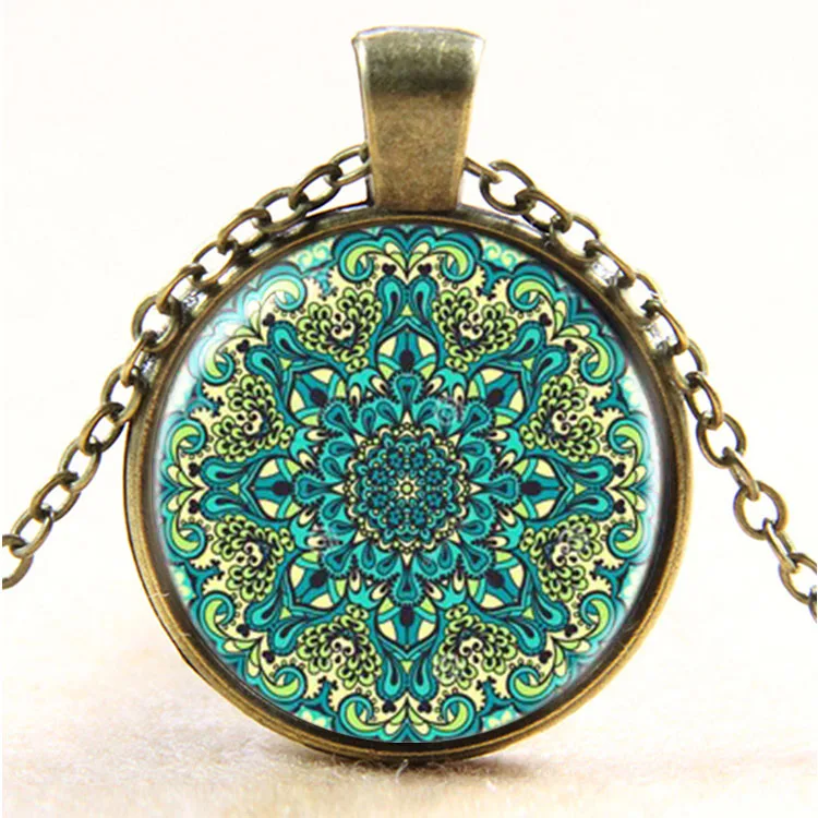 Винтажное ожерелье с подвеской из хны и йоги индийские ювелирные изделия ручной