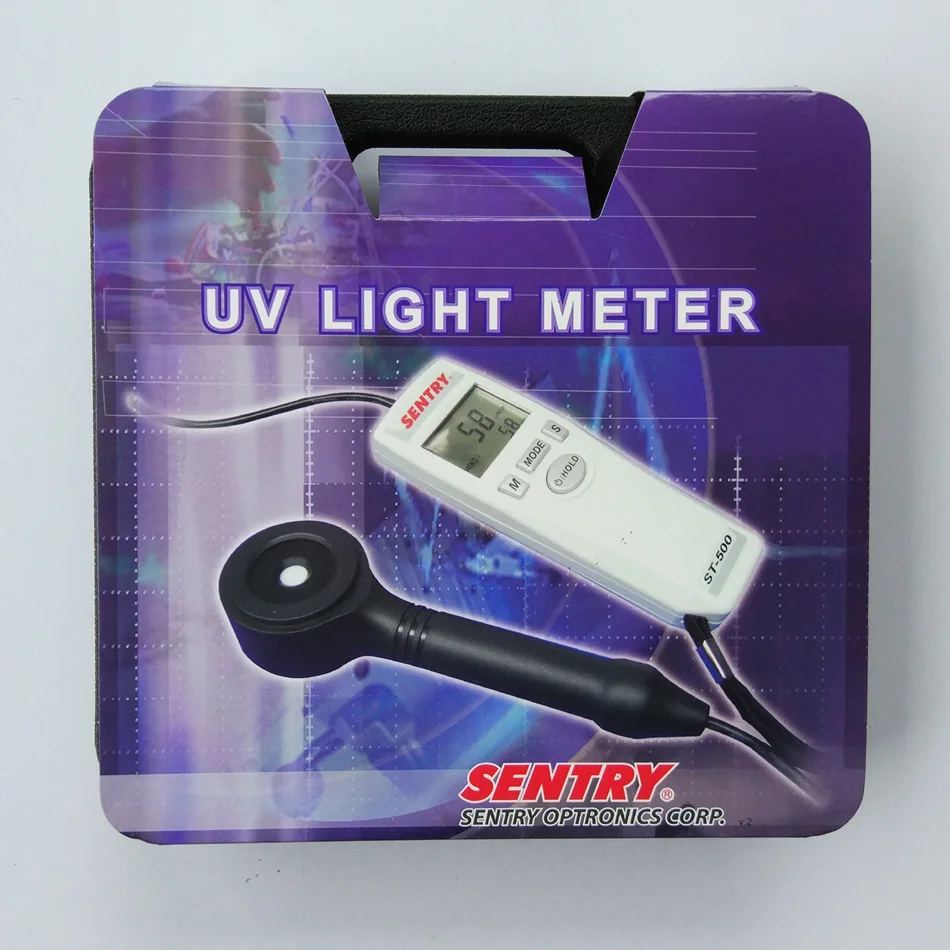 

ST-513 UV Radiometers Digital UltraViolet Tester Portable UVAB Meter 20 Points Memory For Radiometry and Laboratory