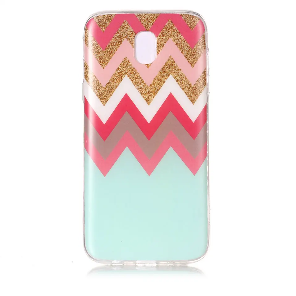 Flower Pattern Phone Case For Samsung J3 J5 J7 2017 Capa Back Cover J4 J6 J8 2018 Coque Silicone TPU Galaxy 2016 |