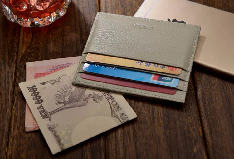 Shengwell держатели для карт и удостоверения личности женщин из коровьей кожи чехол