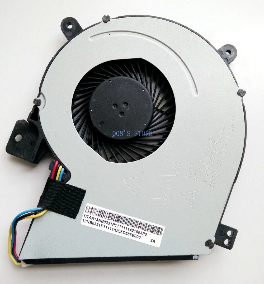 Новый вентилятор охлаждения процессора для ASUS X451 X451M X451C X451CA X551 x551m X511C X551C X551CA X551MA