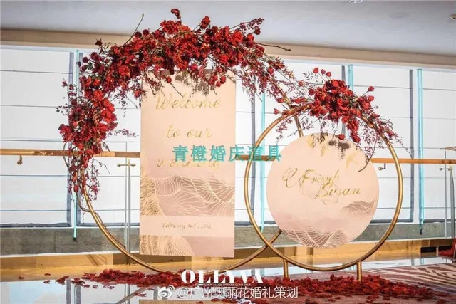 

Gold White metal wreath frame for wedding door bubble rack flower stand and wedding arch stands