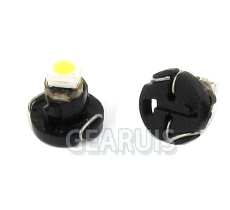 10X T3 T4.2 T4.7 1 SMD 1210 3528 LED 1SMD B8.5D лампы для салона автомобиля приборной панели