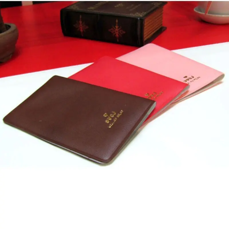 1 шт. чехол для паспорта розовый красный кофейный|passport holder|passport casetravel passport holder |