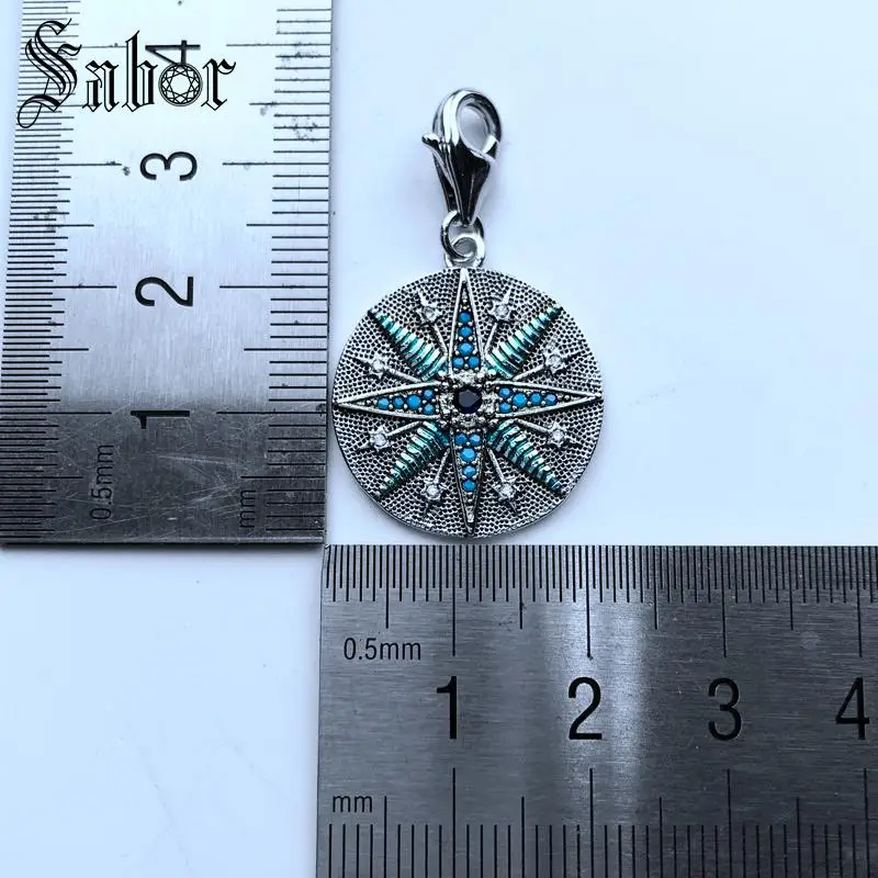 Thomas Vintage Star Blue Charm 2020 модные ювелирные изделия для мужчин и женщин девочек Ts