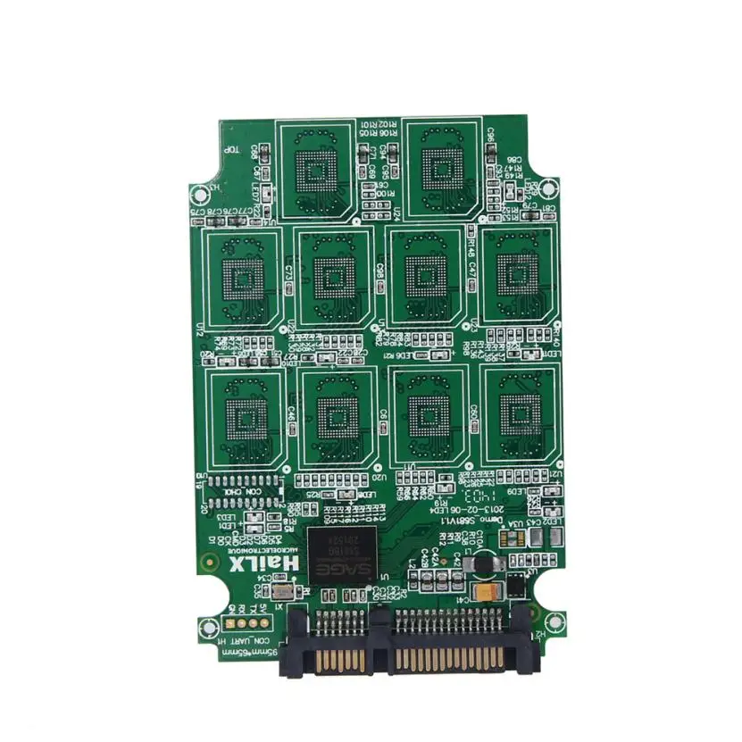 10 x Micro SD TF карта памяти к SATA SSD адаптер + RAID Quad 2 5 &quotSATA конвертер |