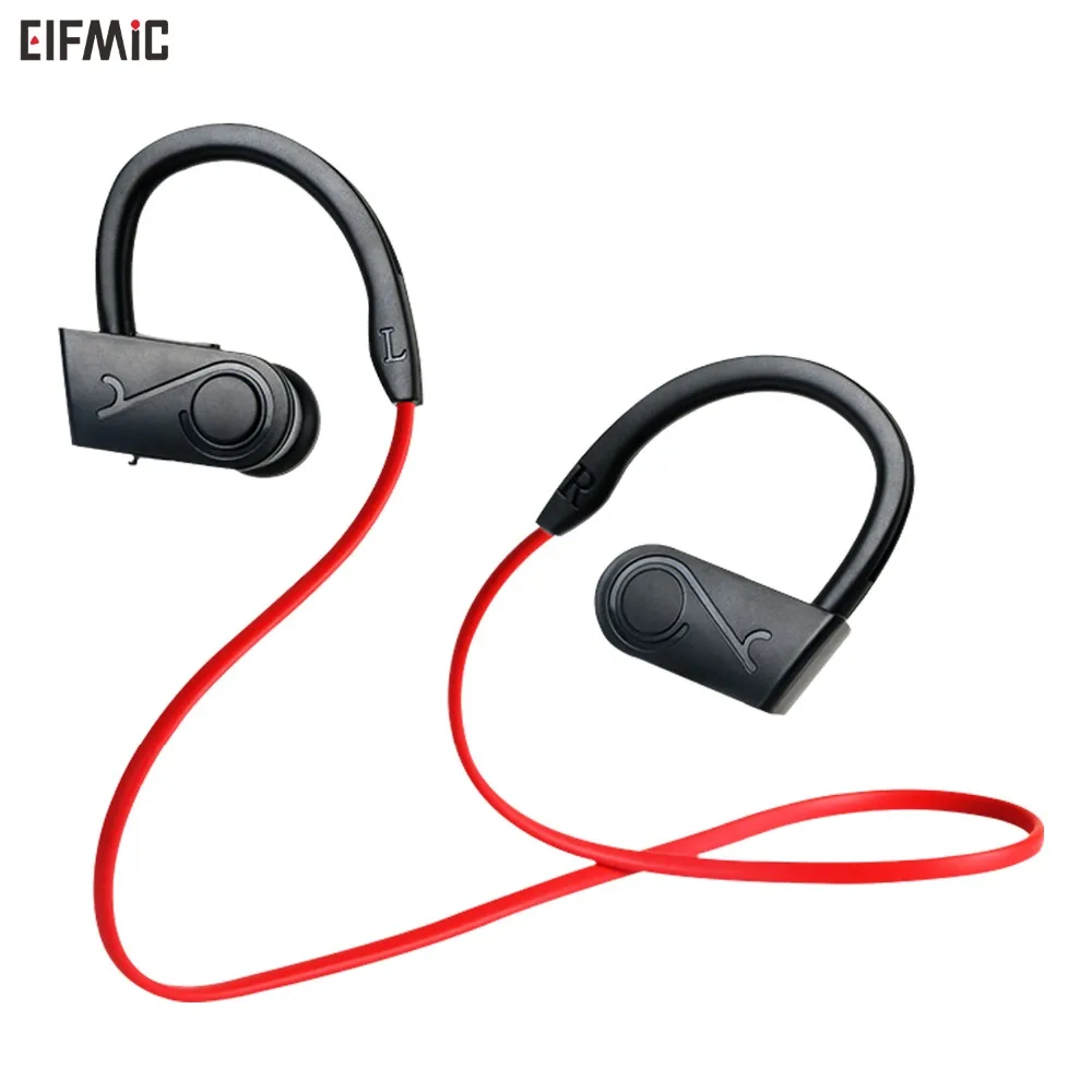 ELFMIC беспроводной Bluetooth ушной крючок наушники IPX5 водонепроницаемый Hi Fi стерео